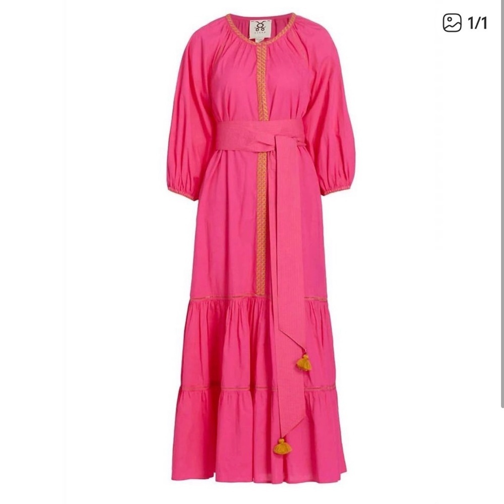 Missing belt FIGUE Johanna Maxi Dress M